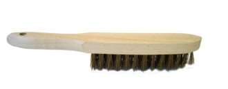 BROSSE MAIN ACIER 4 RANGS MANCHE LONG