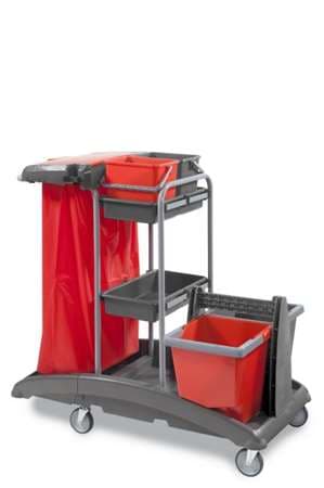 IDEATOP 13: CHARIOT DE MENAGE/LAVAGE 2X15L VDM