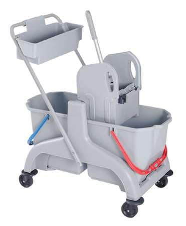 CHARIOT DE LAVAGE DOUBLE SEAU 2X25L