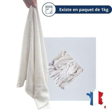 CHIFFON BLANC EXTRA 10 KG   VRAC