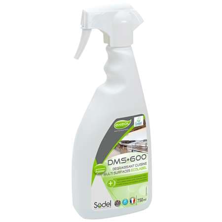 DMS+ 600: DEGRAISSANT PUISSANT ALIMENTAIRE ECOLABEL 750ML