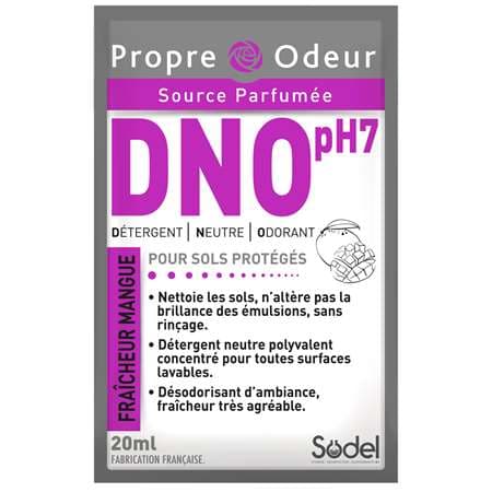 DNO DOSE: DETERGENT NEUTRE ODORANT 20ML X250 MANGUE