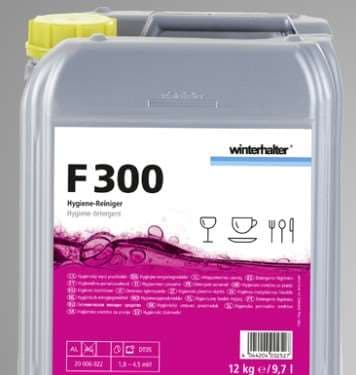 F300: DET LAVAGE VAISSELLE VERRES/PORCEL WINTERHALTER 12KG