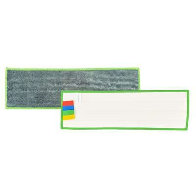 FRANGE MICROFIBRE VELCRO 40 CM "grise"