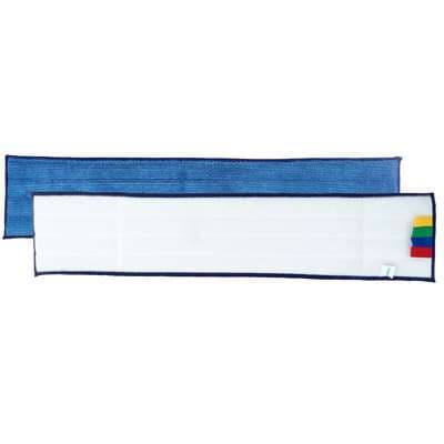 FRANGE MICROFIBRE VELCRO 60 CM "bleu"