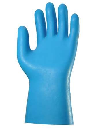 GANT MENAGE LATEX SUR COTON BLEU TAILLE 9/10
