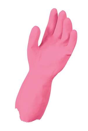GANT MENAGE LATEX ROSE   TAILLE 6/7