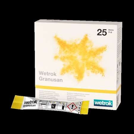 GRANUSAN: DETERGENT ACIDE SANITAIRE GRANULE STICK X25 WETROK