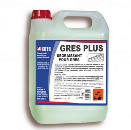 GRES PLUS: DEGRESSANT DETACHANT SOLS GRES CERAME 5L