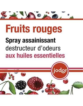PARFUM D'ATMOSPHERE "FRUIT ROUGE" 500ML JODOR