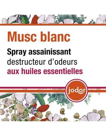 PARFUM D'ATMOSPHERE "MUSC BLANC" 500ML JODOR