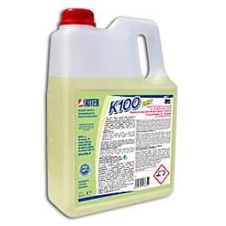 K100: DESINCRUSTANT TRES ALCALIN FOURS ET FRITEUSES 3L