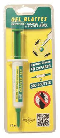 SERINGUE GEL A CAFARD 10GR KING