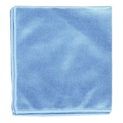 LAVETTE MICROFIBRES SPECIAL VITRE BLEU 38X38CM