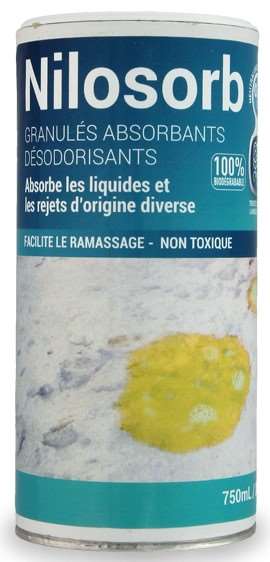 GRANULES ABSORBANT VEGETALE NEUTRALISE ODEUR