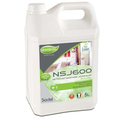 NSJ600: DETARTRANT SANITAIRE ECOLABEL FLORAL 5L
