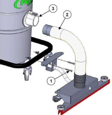 KIT SUCEUR FIXE POUR ASPIRATEUR ONE 22