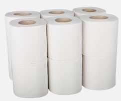 PAPIER TOILETTE MENAGER 180 FEUILLE X96 ECOLABEL