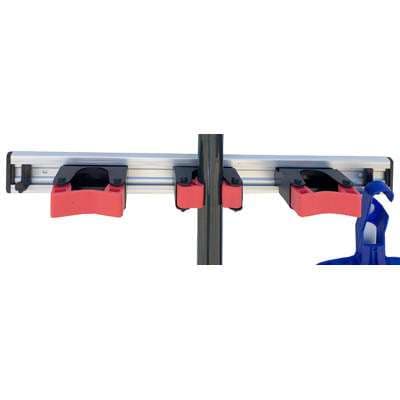 SUPPORT MURAL 3 BLOCS SUR RAIL ALUMINIUM 45CM