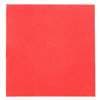 SERVIETTE 20X20 ROUGE DOUBLE POINT X2400
