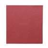SERVIETTE 2 PLIS LISSE 40X40 BORDEAUX X1600
