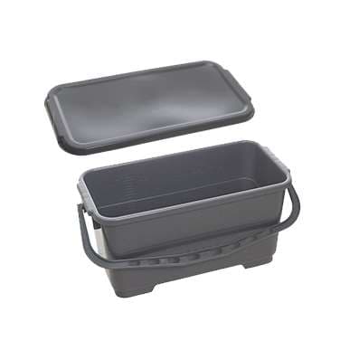 SEAU VITRIER RECTANGULAIRE 22L AVEC COUVERCLE MOERMAN