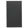 SERVIETTE 1/6 DOUBLE POINT 33x40CM NOIR OUATE X2000