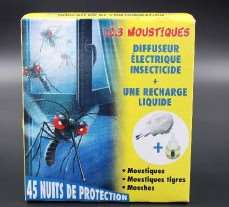 DIFFUSEUR PRISE+RECHARGE INSECTICIDE MOUSTIQUE/MOUCHE SUBITO