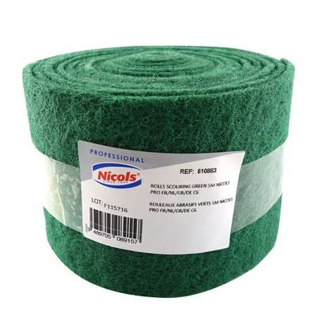 TAMPON ABRASIF VERT ROULEAU 3 METRES