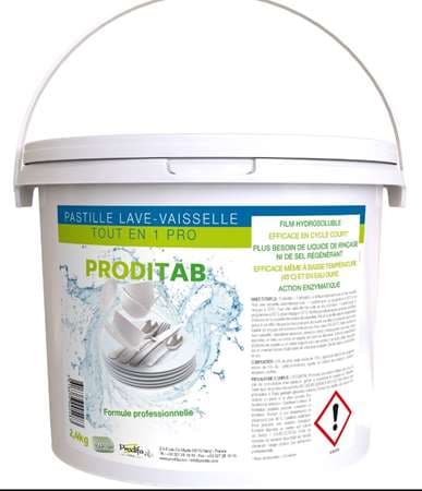 PRODITAB: PASTILLE LAVE VAISSELLE ACTION 7EN1 X150  2.7KG