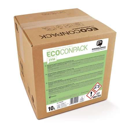 ZYM : LESSIVE ENZYMATIQUE NEUTRE CONCENTRE 10L  ECOCONPACK