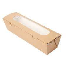 BOÎTE SANDWICH + FENÊTRE BAGUETTE 'THEPACK' CARTON X200