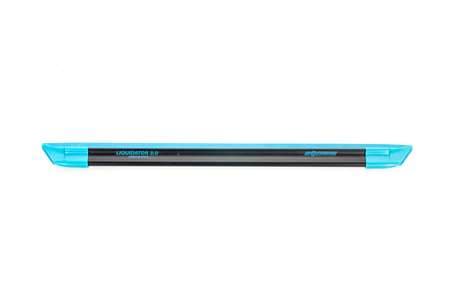 LIQUIDATOR : BARRETTE AVEC CAOUTCHOUC NXT-R BLEU 15CM