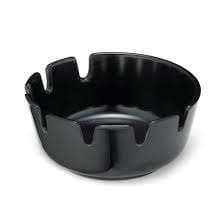 CENDRIER DE TABLE BAKELITE NOIR 10CM