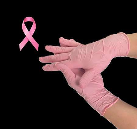 GANT JETABLE NITRILE X100 TAILLE M  "ROSE"