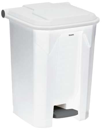 POUBELLE A PEDALE 50L UTILO BLANC HACCP