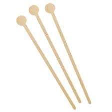 AGITATEURS LONG DRINKS 15,2CM NATUREL BOIS X100