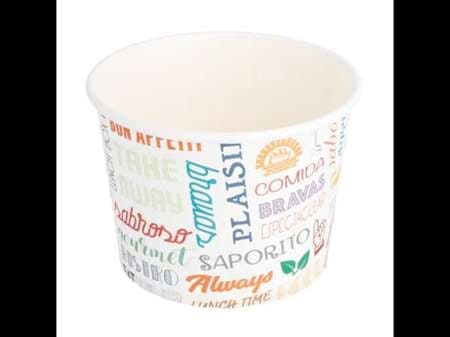 POTS A GLACE 'PAROLE' 500ML Ø11x8,2 CM  x500
