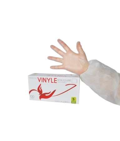 GANT VINYL POUDRE MULTI USAGE JETABLE X100 TAILLE S