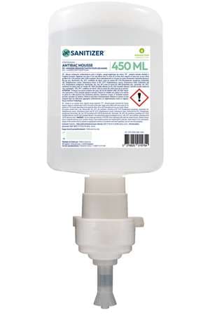 ANTIBAC FOAM MOUSSE DESINFECTANT x6 450ml