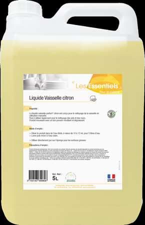 AO PLONGE : LIQUIDE VAISSELLE PARFUM CITRON 5L