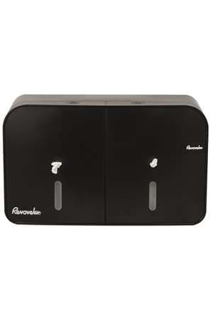 DISTRIBUTEUR PAPIER TOILETTE EASYCUT MINI DOUBLE NOIR