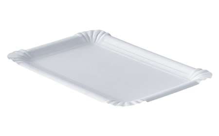 PLATEAU RECTANGULAIRE 13x20 BLANC x250