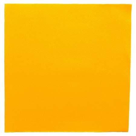 SERVIETTES ECOLABEL DOUBLE POINT 39x39 CM JAUNE SOLEIL x1200