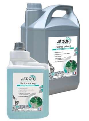 JEDOR 2D : DETERGENT DESODORISANT MENTHE ICEBERG 1L "doseur"