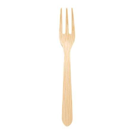 FOURCHETTES 9,5 CM NATUREL BAMBOU X100