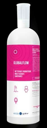 GLOBALFLOW : NETTOYANT PROBIOTIQUE SANITAIRES 1L   HTS BIO