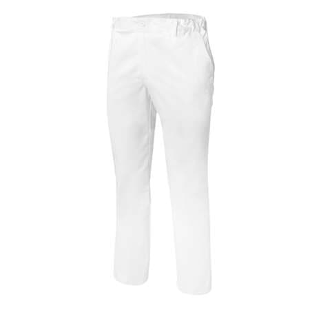 PANTALON CUISINIER BLANC PBO3