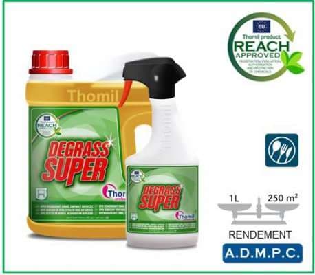 SUPER DEGRASS: DEGRAISSANT FOURS HOTTES SURFACES 4L