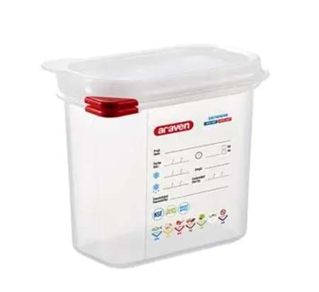 BOITE HERM PP GN1/9 150MM 1,5 L TRANSPARENT ARAVEN